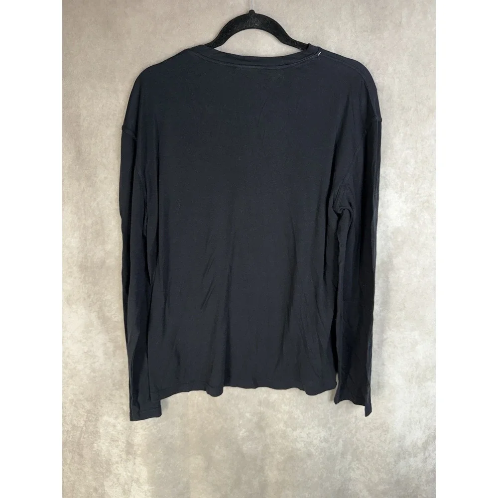Ermenegildo Zegna Long Sleeve Jogger Lyocell Pajama Pyjama In Black Size M
